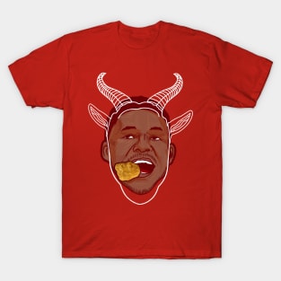 The Goat Anthony Edwards Eats Nuggets T-Shirt